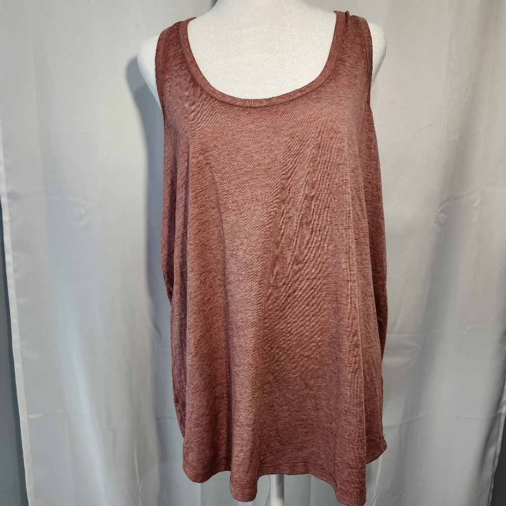 Maurices Women's Tank Top in Warm Rust